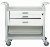 ترالی دارو ۳ کشو ABS — دیاکو